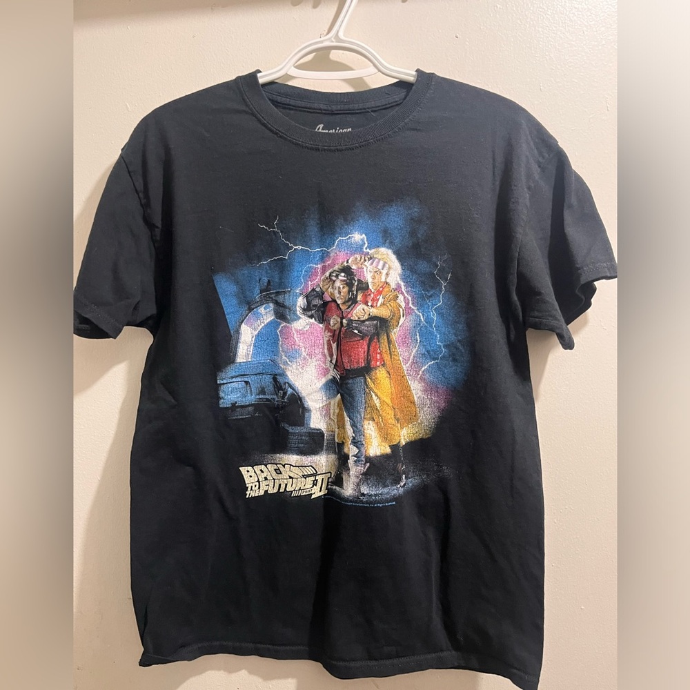 Back to the Future Graphic Tee - Black
